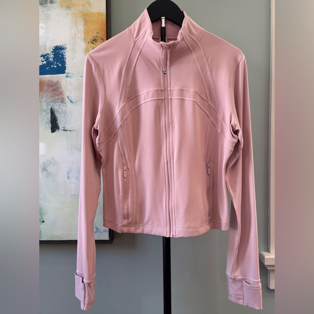 Lululemon Nulu Pink Define Jacket Size 14 NWOT